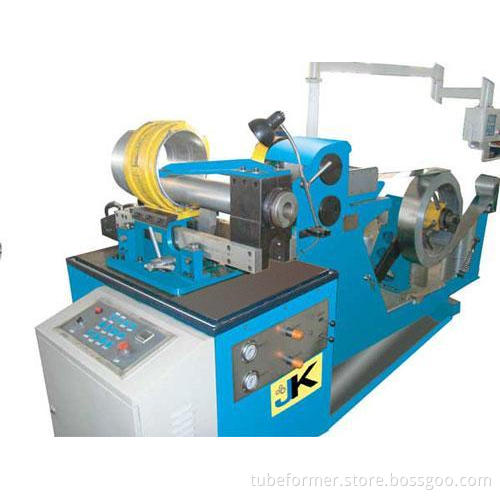 Spiral duct forming machine